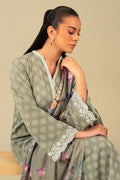 Cross Stitch | Daily Wear | BLOOMING SAGE by Cross Stitch - Designer Dress - Type: Casuals - Available at Libayah - 100% Original