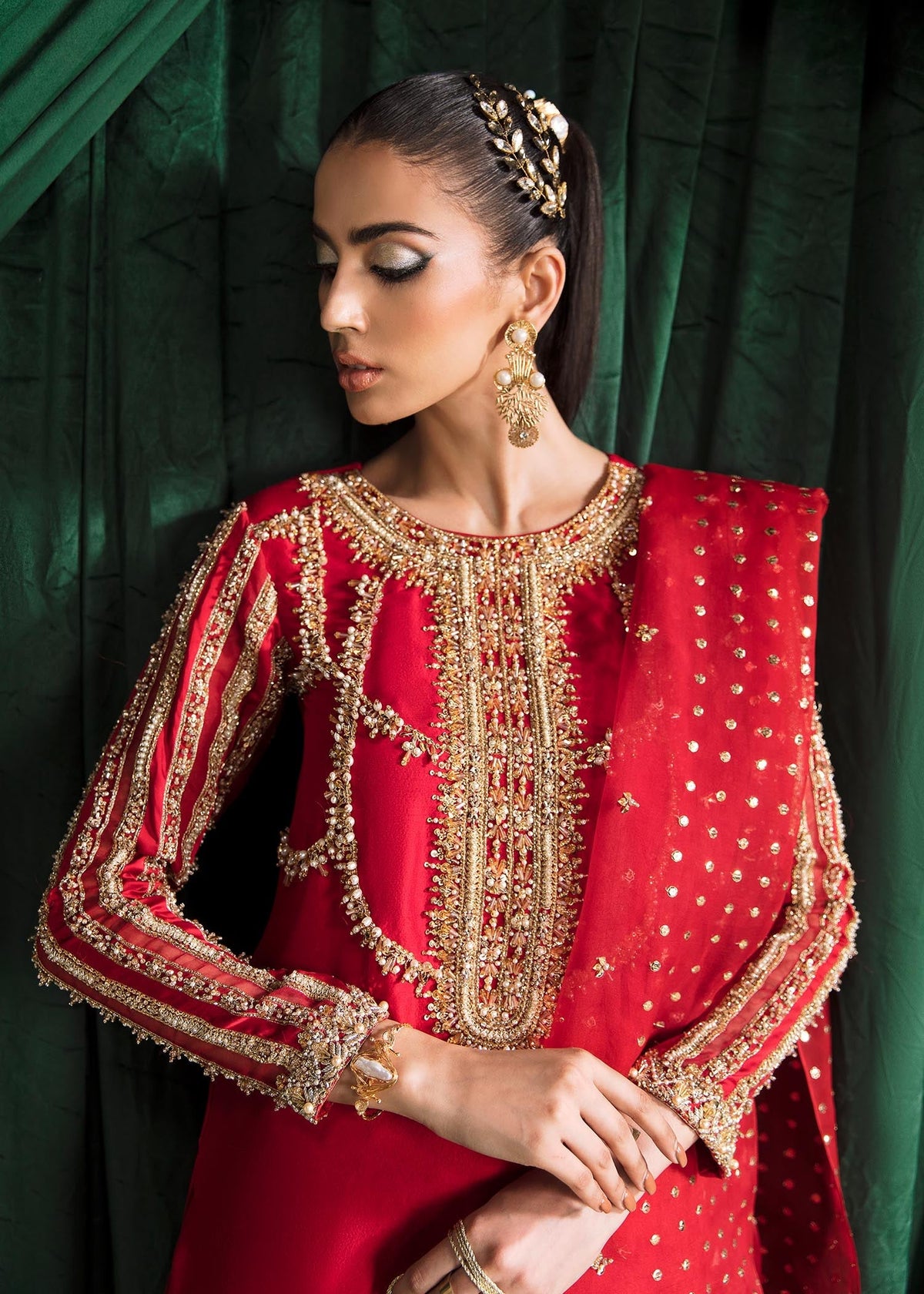 Kanwal Malik | Wedding Formals and Bridals | CHARISMA by Kanwal Malik - Designer Dress - Type: Ladies Clothes - Available at Libayah - 100% Original