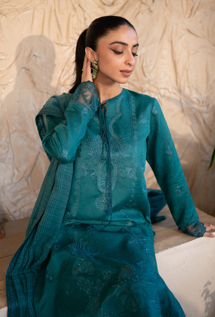 Humdum | Mirha Lawn 25 | Mirha - D05 by Humdum - Designer Dress - Type: Ladies Clothes - Available at Libayah - 100% Original