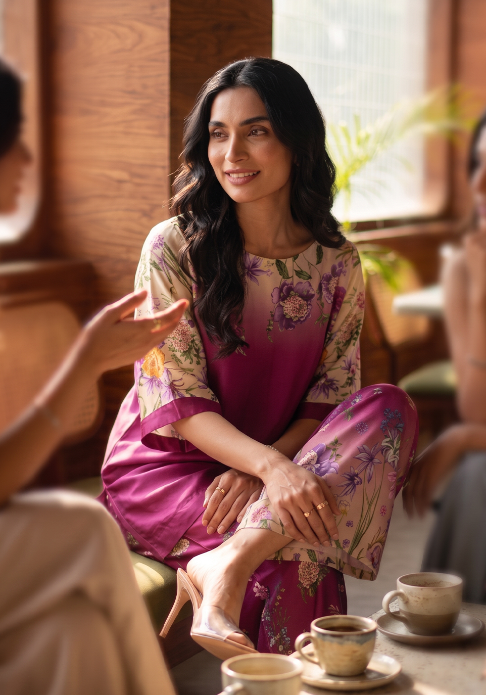 Zarqash | Silk Edit 26 | Mulberry Garden by Zarqash - Designer Dress  - Type : Ladies Clothes - Available at Libayah - 100% Original 