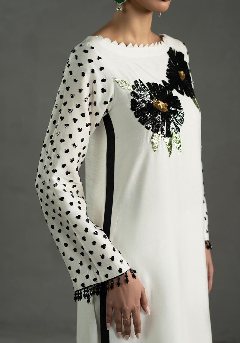 Zarqash | Silk Edit | ZQS 012 ESTELLA by Zarqash - Designer Dress - Type: Ladies Clothes - Available at Libayah - 100% Original