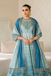 Baroque | Formals Collection | EMBROIDERED SILK UF-4162 by Baroque - Designer Dress  - Type : Ladies Clothes - Available at Libayah - 100% Original 