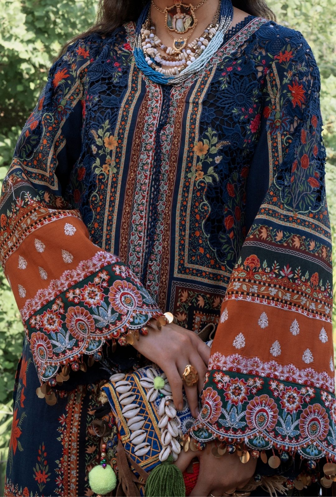 AJR Couture | Sard Sham | Kaneez by AJR Couture - Designer Dress - Type : Ladies Clothes - Available at Libayah - 100% Original 