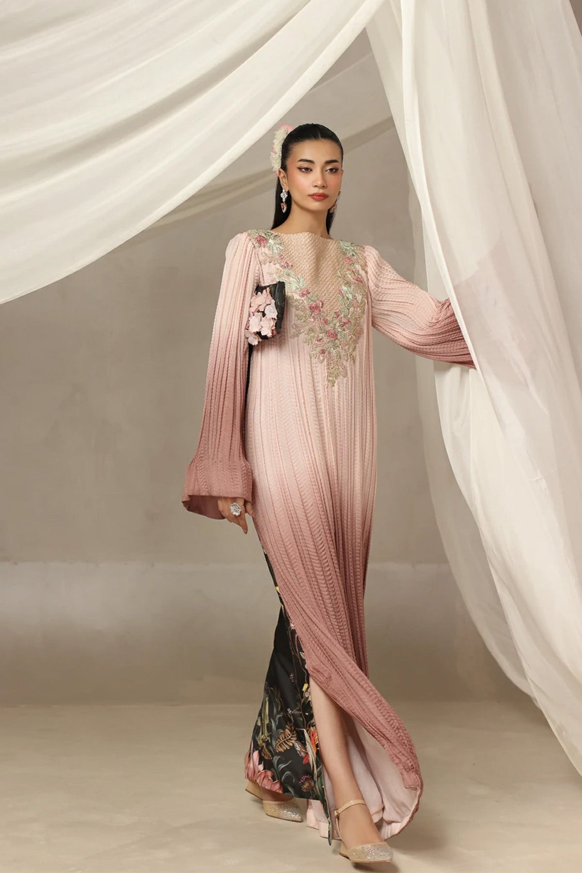 Musferah Saad | Into Twilight | Seraphine by Musferah Saad - Designer Dress  - Type : Ladies Clothes - Available at Libayah - 100% Original 