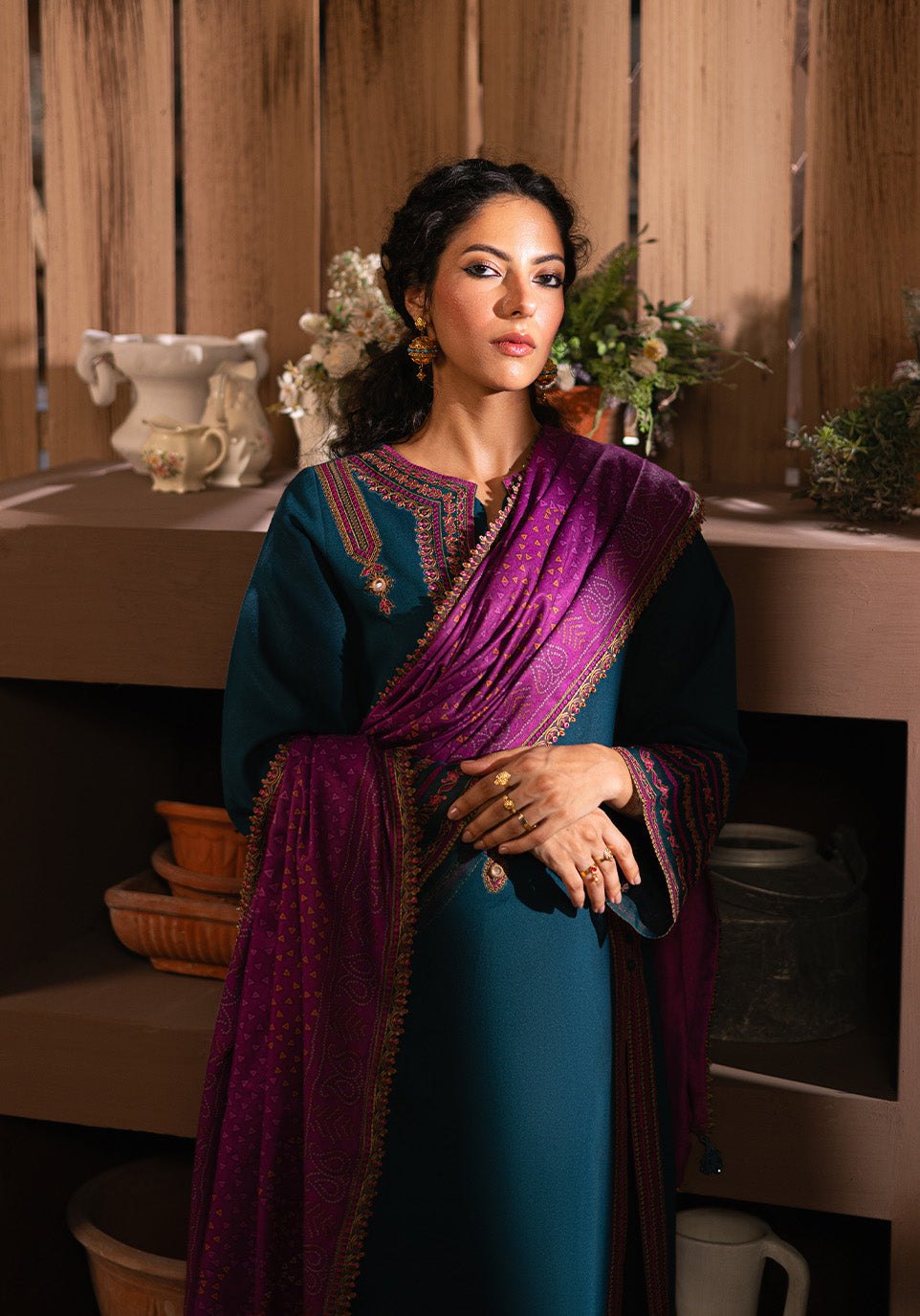 Zarqash | Kaya Casual Pret Fall 24 | ZQ 008 MIRA by Zarqash - Designer Dress - Type: Ladies Clothes - Available at Libayah - 100% Original