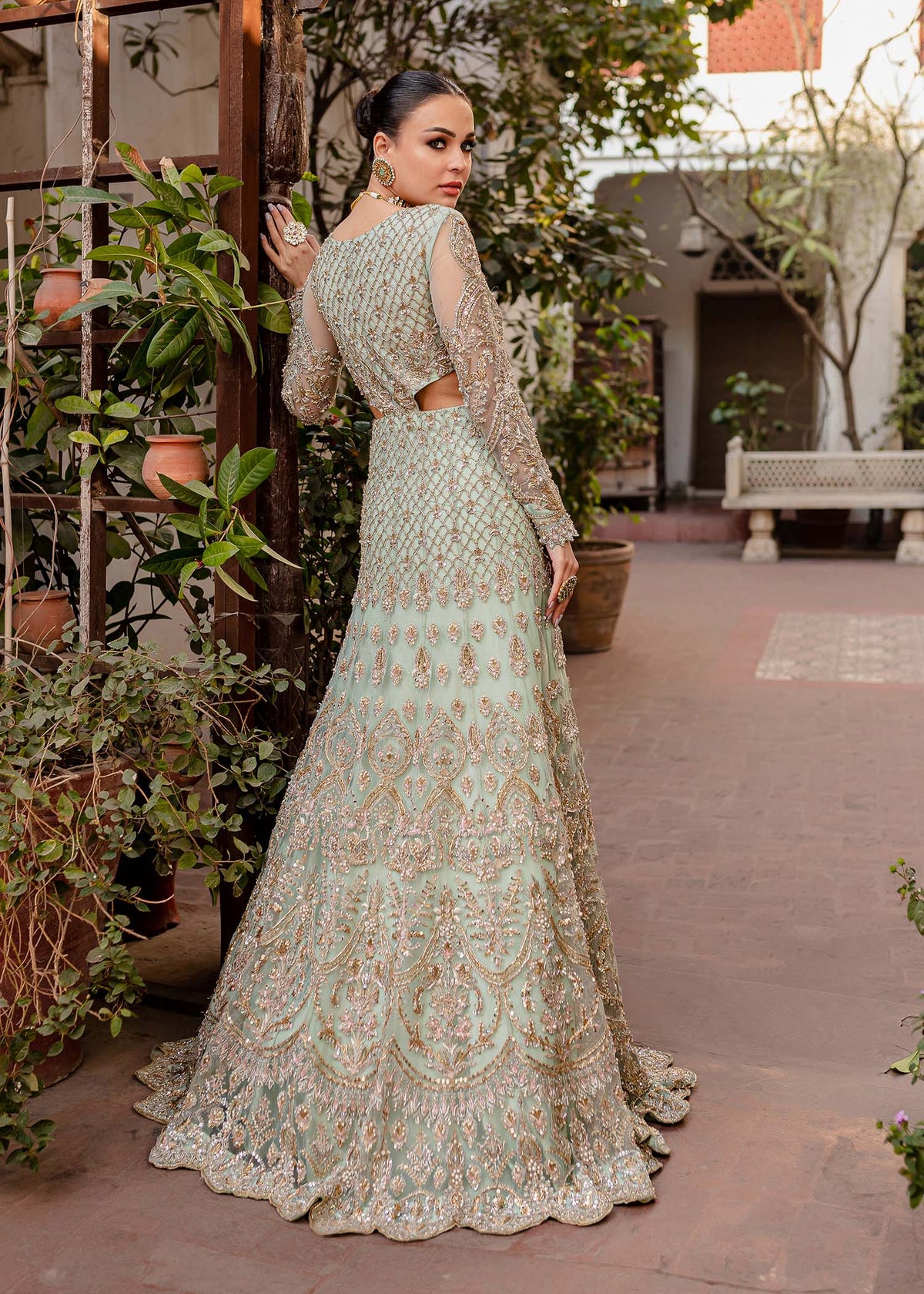 Kanwal Malik | Wedding Formals and Bridals | NAFEESA by Kanwal Malik - Designer Dress - Type: Ladies Clothes - Available at Libayah - 100% Original
