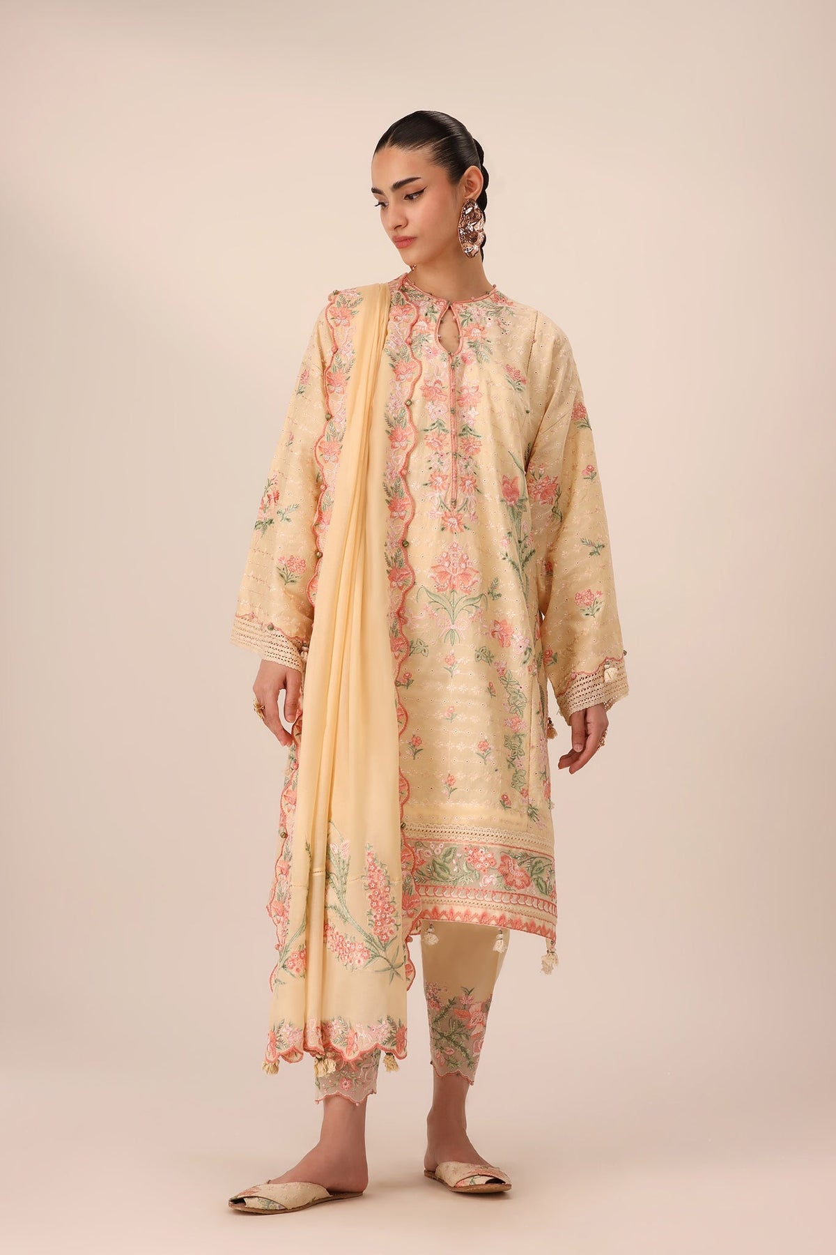 Elan | Stitched Pret 26 | MEHRVAAN (EL26-10 A ST) by Elan - Designer Dress  - Type : Ladies Clothes - Available at Libayah - 100% Original 