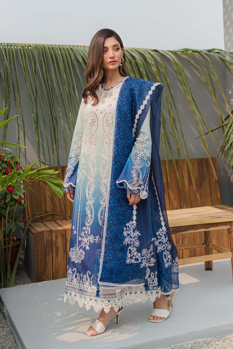 Qalamkar | Q Line Lawn Collection | JK-07 ELZA