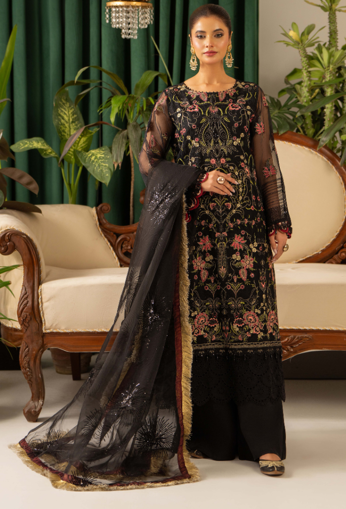Humdum | Chiffon Collection | HOC - D03 by Humdum - Designer Dress - Type: Ladies Clothes - Available at Libayah - 100% Original