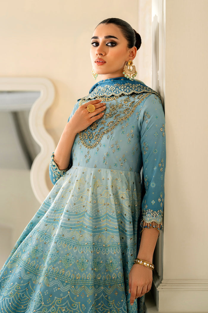 Baroque | Luxury Pret Formals | UF-4162 - Designer Dress - Type : Ladies Clothes - Available at Libayah - 100% Original