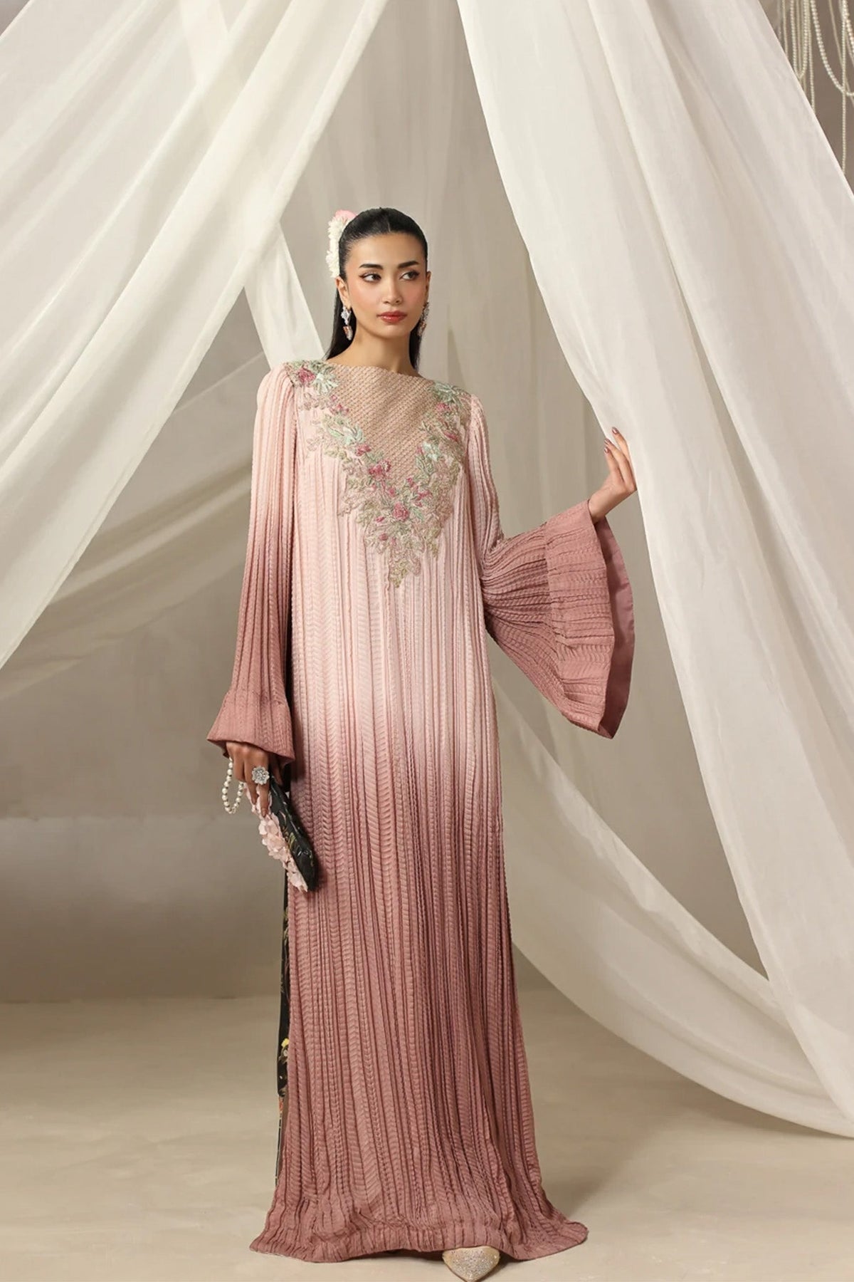 Musferah Saad | Into Twilight | Seraphine by Musferah Saad - Designer Dress  - Type : Ladies Clothes - Available at Libayah - 100% Original 