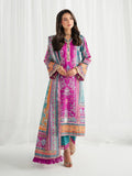Gulaal | Aira Printed Silk | Magenta Mischief by Gulaal - Designer Dress  - Type : Ladies Clothes - Available at Libayah - 100% Original 