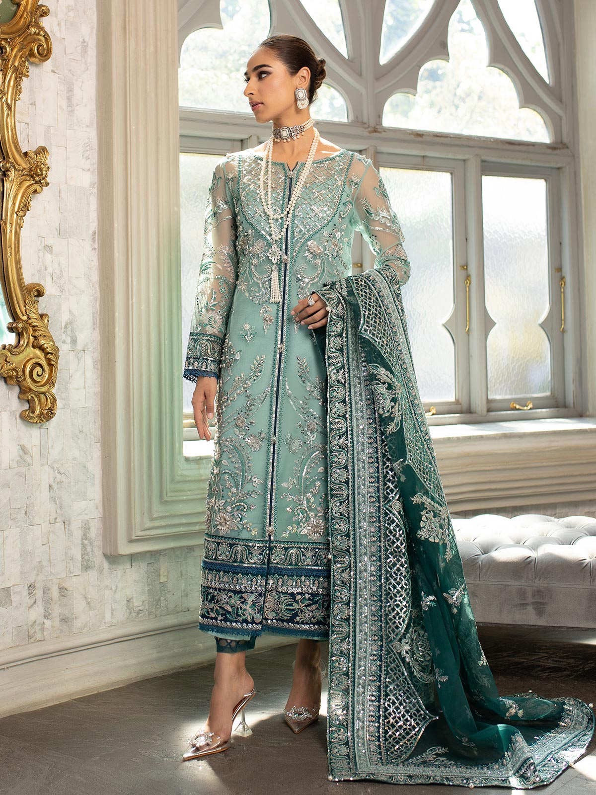 Gulaal | Luxury Pret | MILICA GL-LP-V1-04 by Gulaal - Designer Dress - Type: Ladies Clothes - Available at Libayah - 100% Original