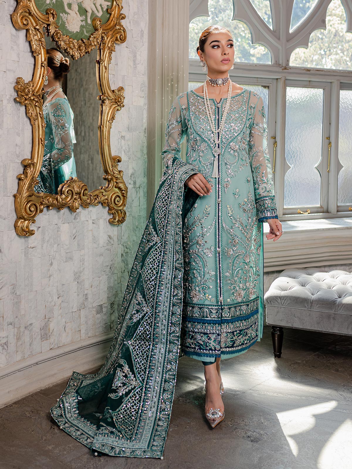 Gulaal | Luxury Pret | MILICA GL-LP-V1-04 by Gulaal - Designer Dress - Type: Ladies Clothes - Available at Libayah - 100% Original