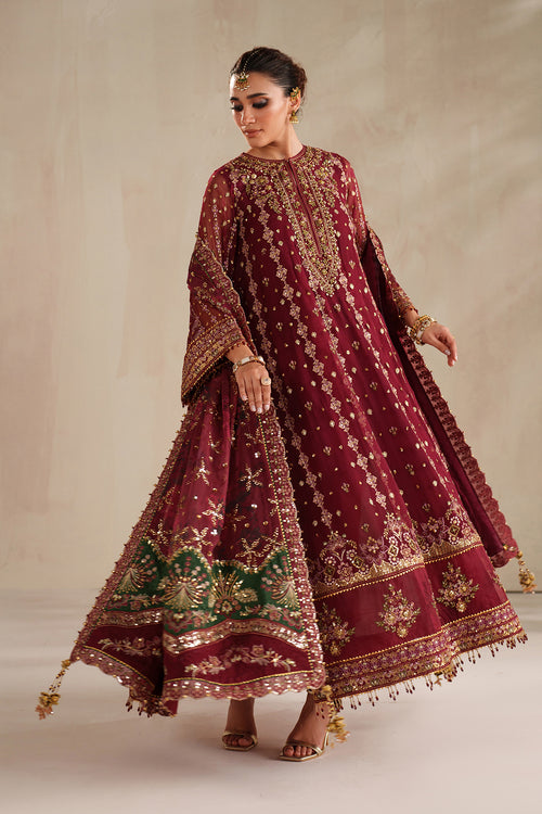 Baroque | Formals Collection | EMBROIDERED CHIFFON UF-4367 by Baroque - Designer Dress  - Type : Ladies Clothes - Available at Libayah - 100% Original 