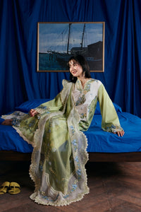 Maryam Hussain | Luxury Lawn 26 Vol 2 | Dimple by Maryam Hussain - Designer Dress  - Type : Ladies Clothes - Available at Libayah - 100% Original 