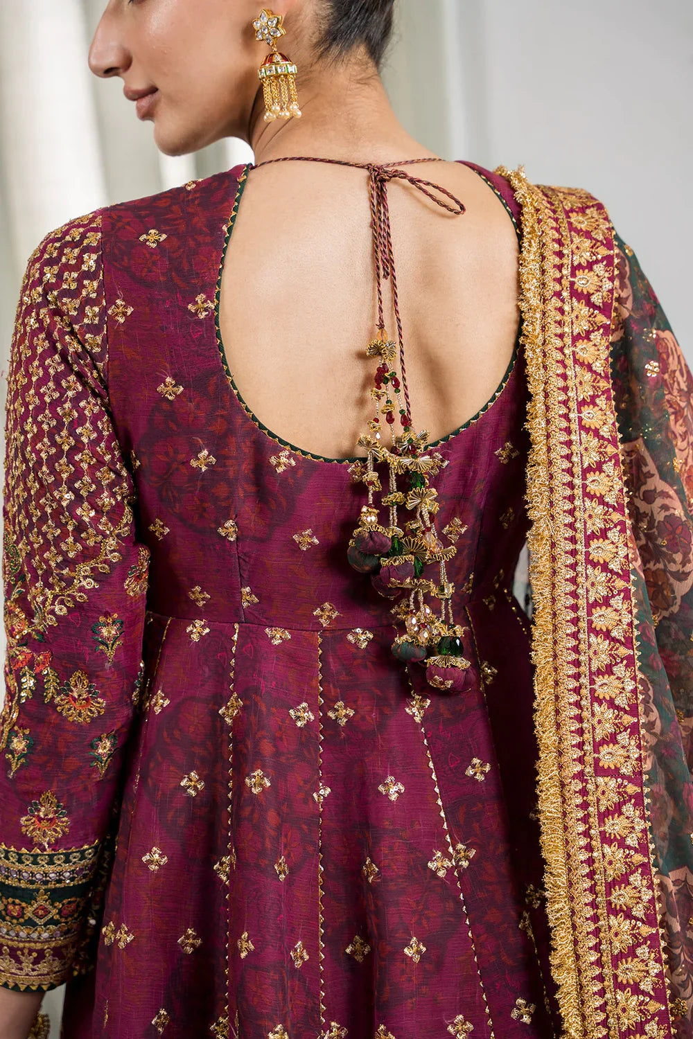 Baroque | Chantelle Embroidered Collection | CH12-03 by Baroque - Designer Dress - Type: Ladies Clothes - Available at Libayah - 100% Original