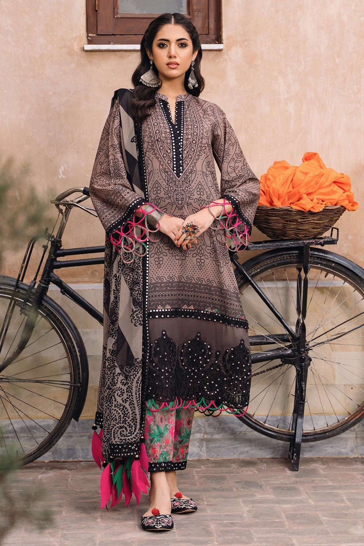 Charizma | Lawn Collection 24 | CH4-01 by Charizma - Designer Dress - Type: Casuals - Available at Libayah - 100% Original