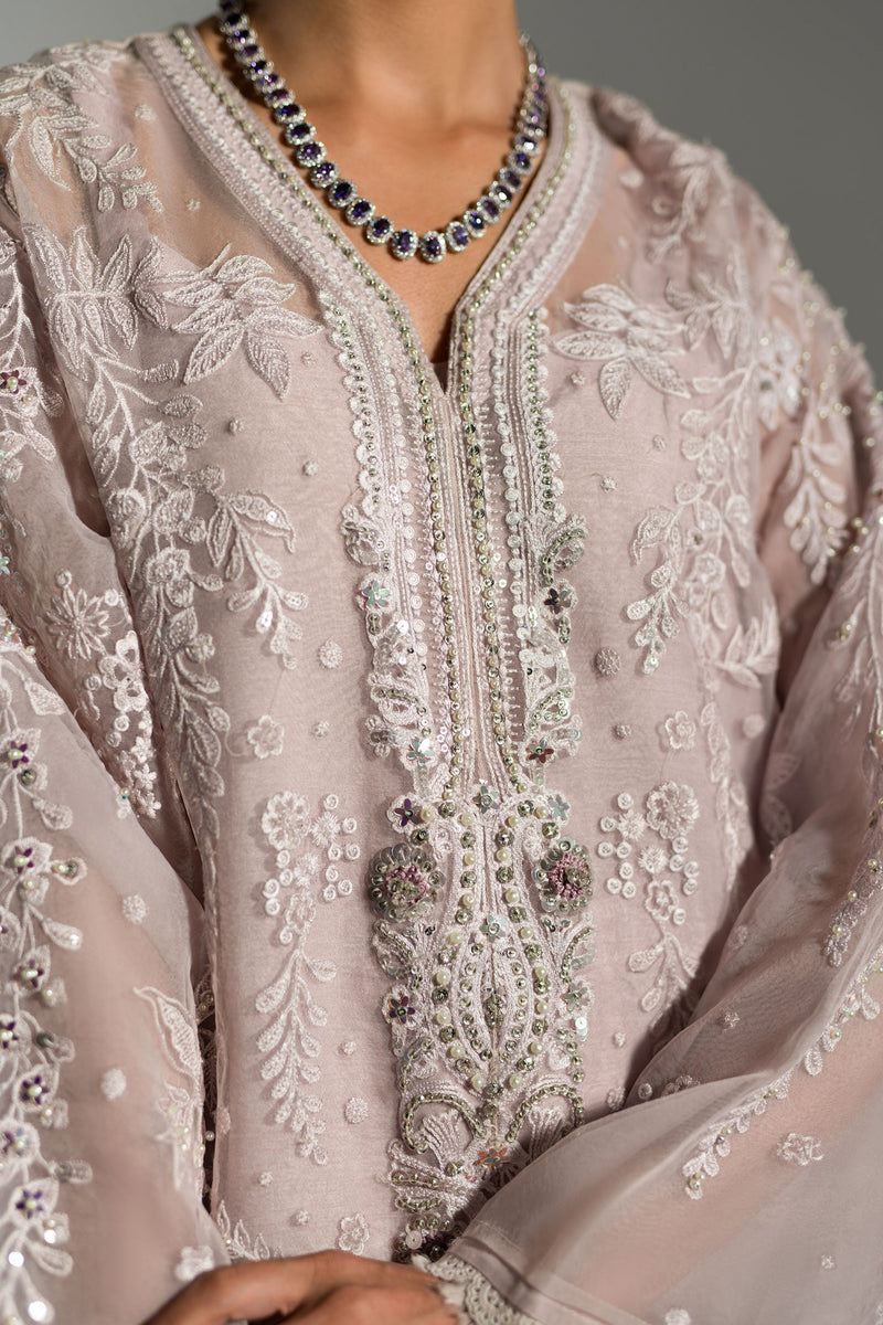 Ammara Khan | Lily Luxury Formals 24 | LILAC DUSK EMBROIDERED SET (D-05) by Ammara Khan - Designer Dress - Type: Ladies Clothes - Available at Libayah - 100% Original