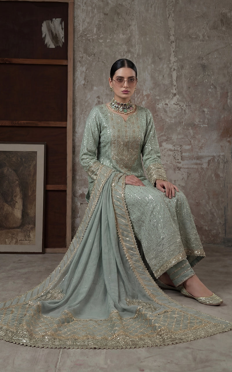 Threads and Motifs | Formal Outfits | 10575 by Threads and Motifs - Designer Dress  - Type : Ladies Clothes - Available at Libayah - 100% Original 