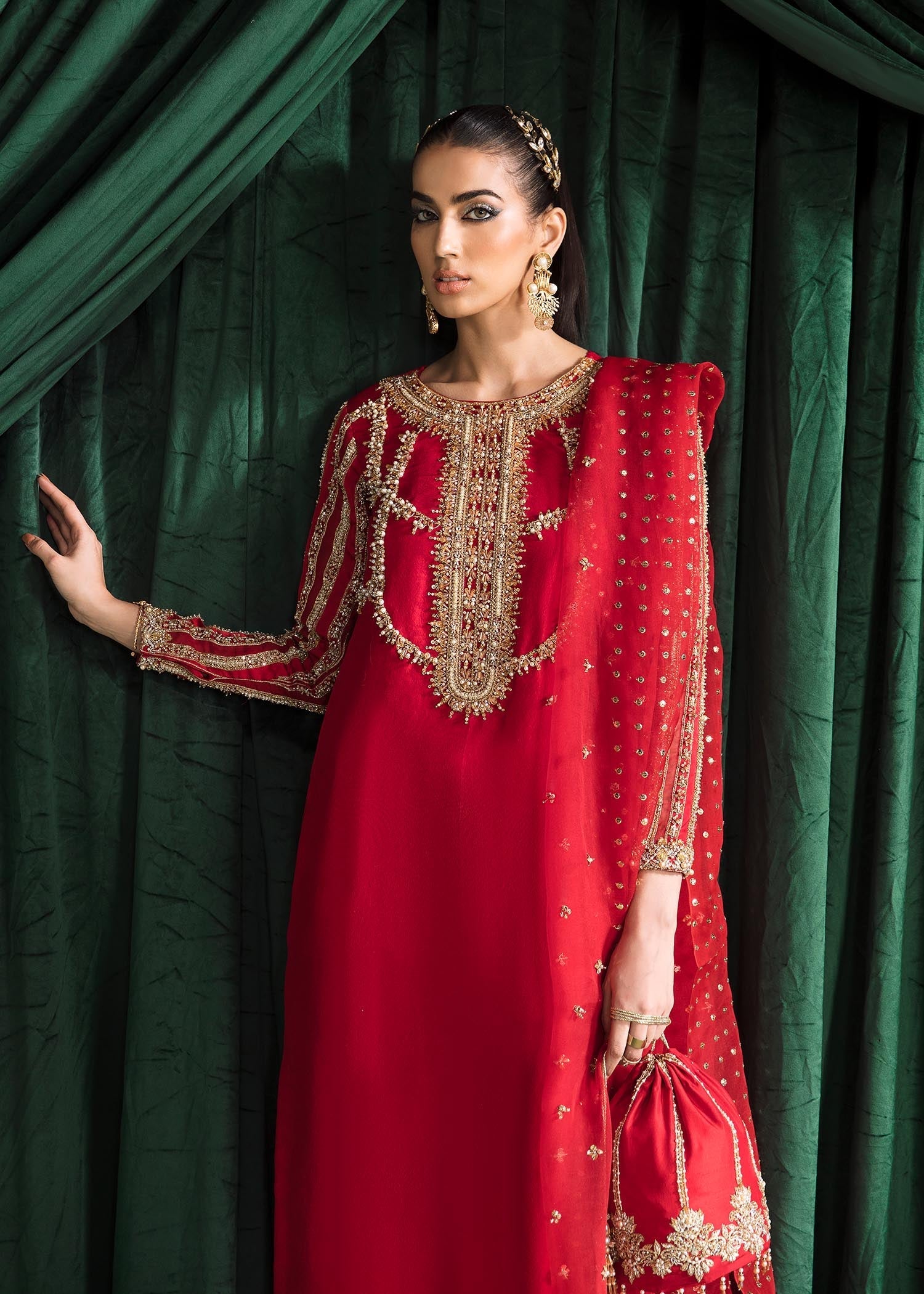 Kanwal Malik | Wedding Formals and Bridals | CHARISMA by Kanwal Malik - Designer Dress - Type: Ladies Clothes - Available at Libayah - 100% Original