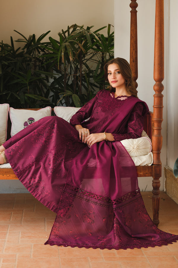 Baroque | Luxury Pret 24 | UF-645 by Baroque - Designer Dress - Type: Ladies Clothes - Available at Libayah - 100% Original