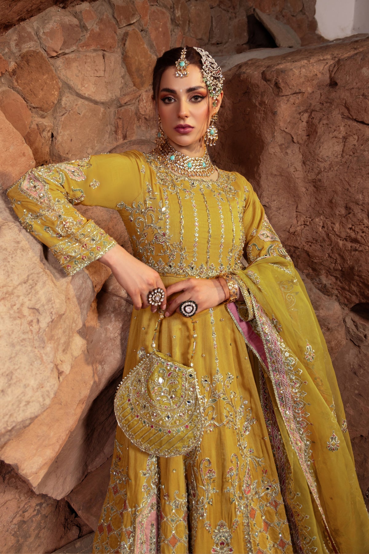 Naqshi | Samarkand Wedding Formals | Adeen by Naqshi - Designer Dress - Type: Bridal - Available at Libayah - 100% Original