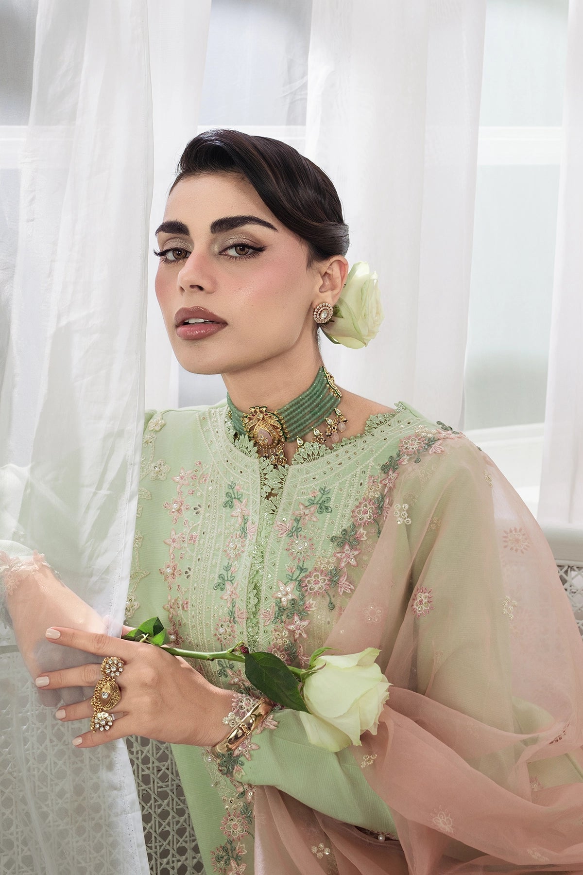 Rangrasiya | Lumeire Silk |Alma by Rangasiya - Designer Dress  - Type : Ladies Clothes - Available at Libayah - 100% Original 