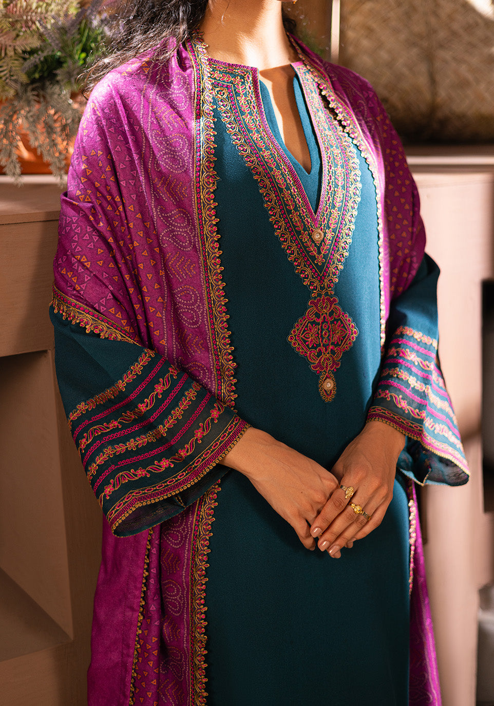 Zarqash | Kaya Casual Pret Fall 24 | ZQ 008 MIRA by Zarqash - Designer Dress - Type: Ladies Clothes - Available at Libayah - 100% Original