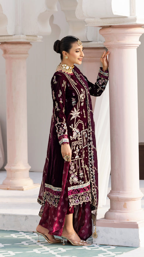 Zebtan | Andaz e Makhmal | ZAM-09 by Zebtan - Designer Dress - Type: Ladies Clothes - Available at Libayah - 100% Original