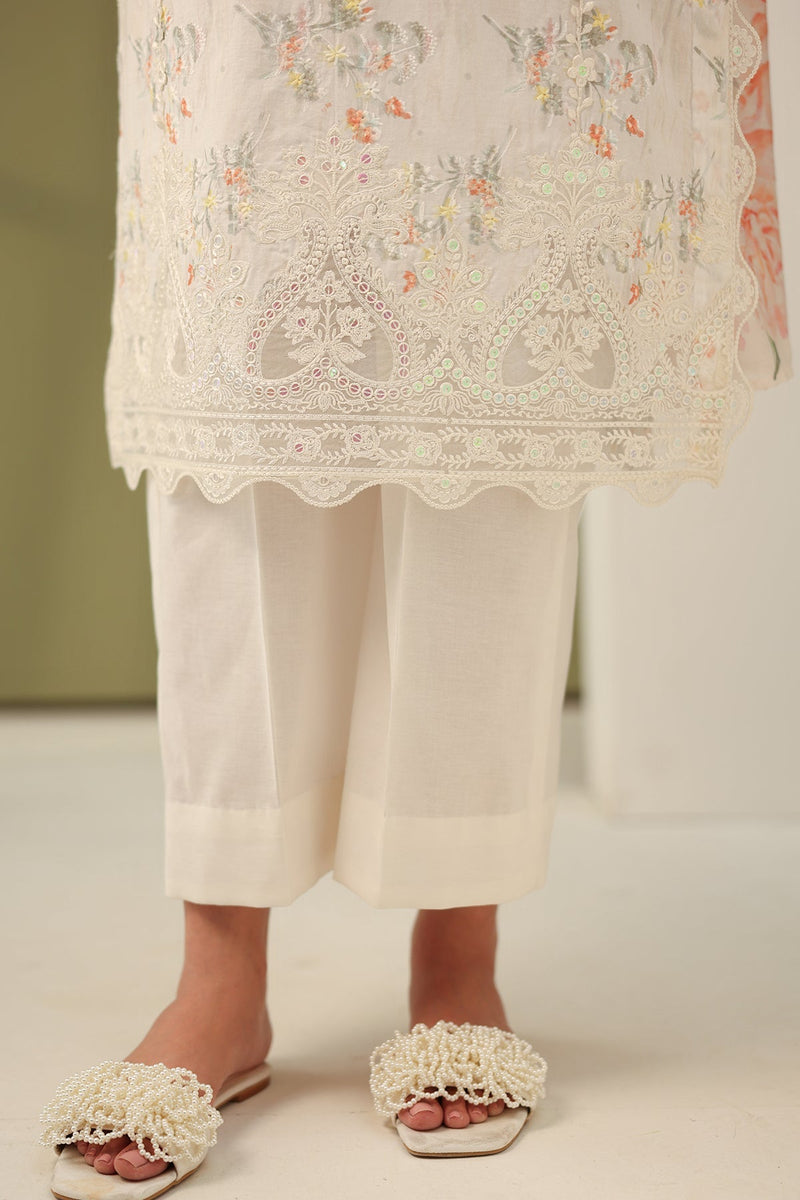 Baroque | Eid Printique | EMBROIDERED PRINTED LAWN UF-4181 by Baroque - Designer Dress - Type: Ladies Clothes - Available at Libayah - 100% Original