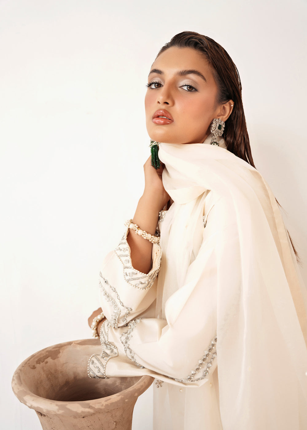 Dastoor | Euphoria Luxury Pret 24 | Pearl by Dastoor - Designer Dress - Type: Ladies Clothes - Available at Libayah - 100% Original