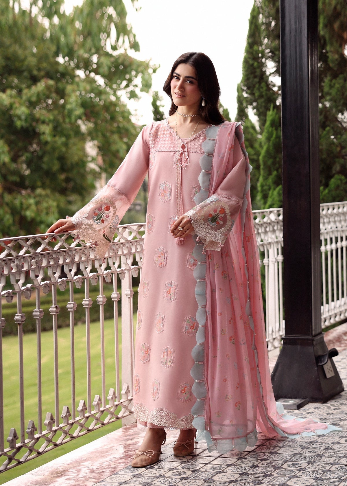 Sardinia | Embroidered Lawn Edit 26 | Rose Ridge by Sardinia - Designer Dress  - Type : Ladies Clothes - Available at Libayah - 100% Original 