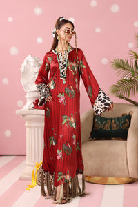 Musferah Saad | Resort Collection | Ruby Safari by Musferah Saad - Designer Dress  - Type : Ladies Clothes - Available at Libayah - 100% Original 