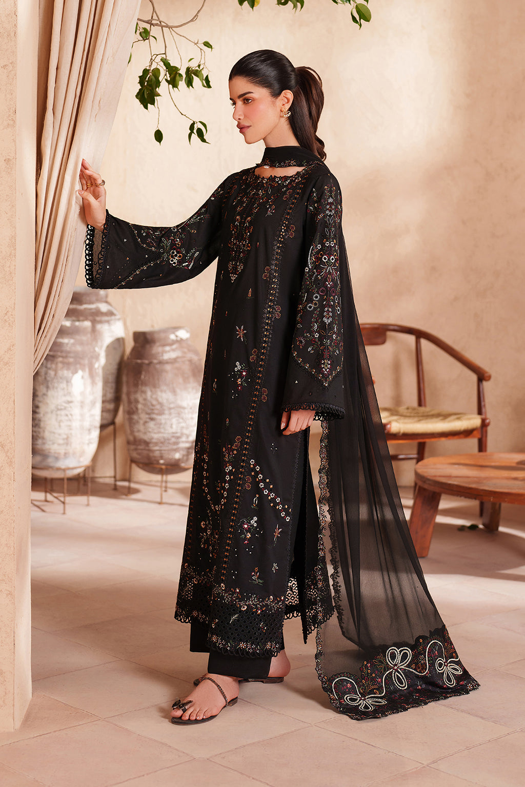 Iznik | Eid lawn | EL-07 Embroidered Lawn by Iznik - Designer Dress  - Type : Ladies Clothes - Available at Libayah - 100% Original 