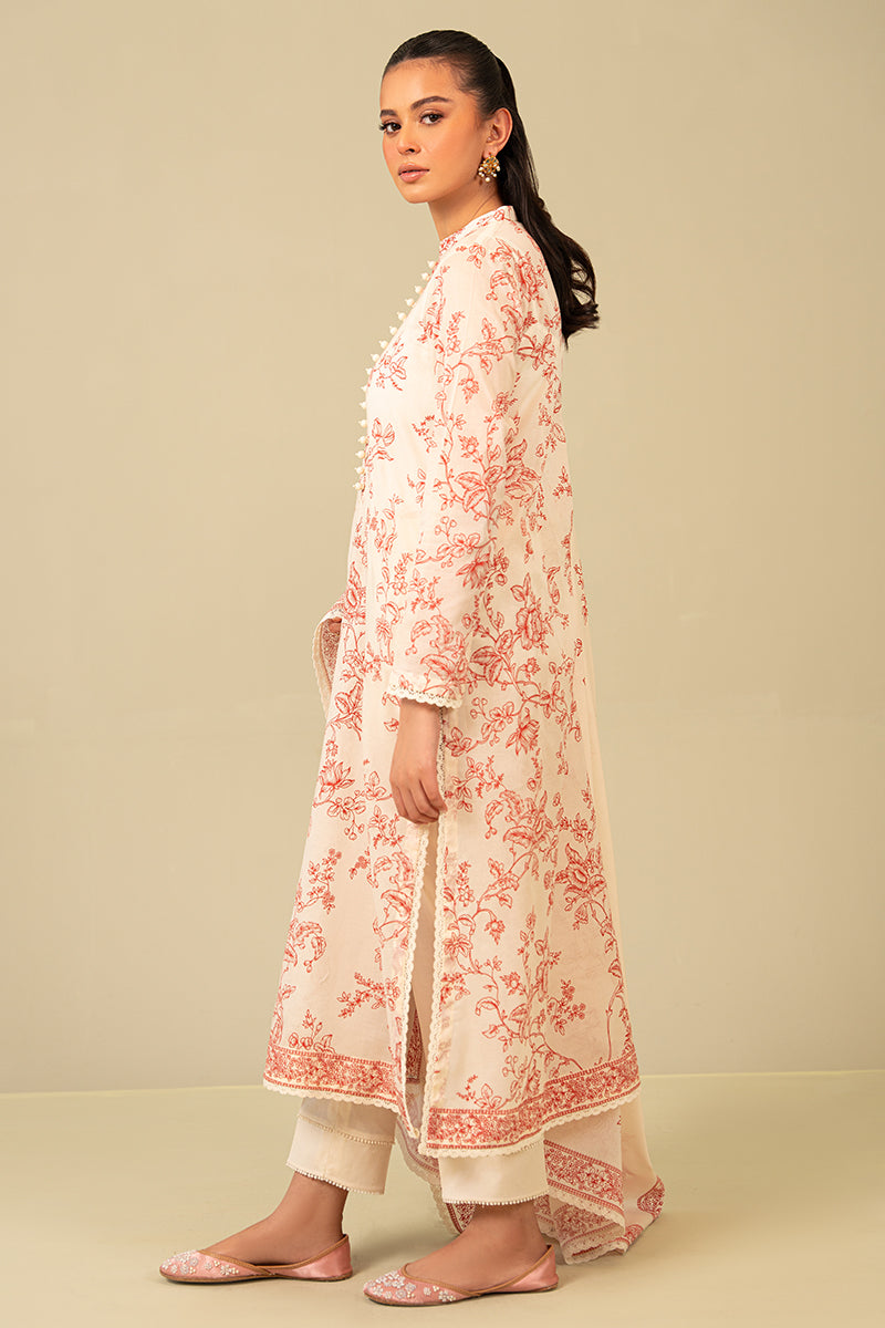 Cross Stitch | Daily Wear Lawn | CS-05 by Cross Stitch - Designer Dress - Type: Ladies Clothes - Available at Libayah - 100% Original