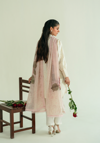 Zarqash | Whispers of Summer | IVORY POISE - Designer Dress - Type : Ladies Clothes - Available at Libayah - 100% Original