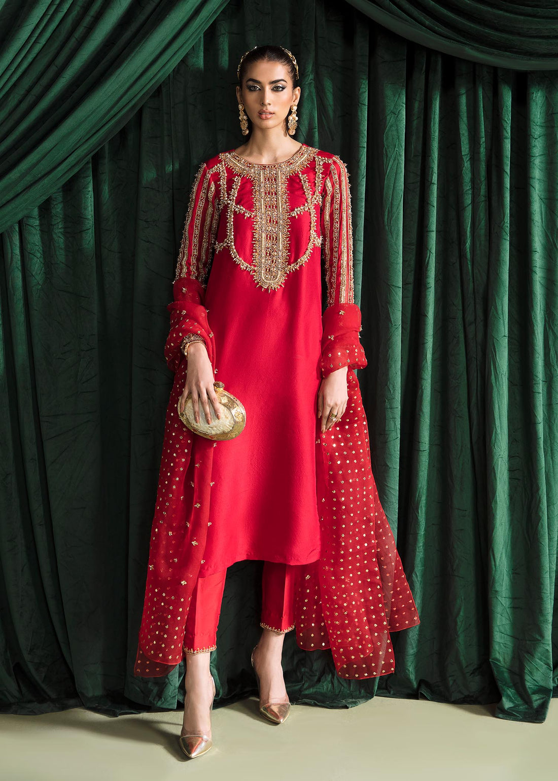 Kanwal Malik | Wedding Formals and Bridals | CHARISMA by Kanwal Malik - Designer Dress - Type: Ladies Clothes - Available at Libayah - 100% Original