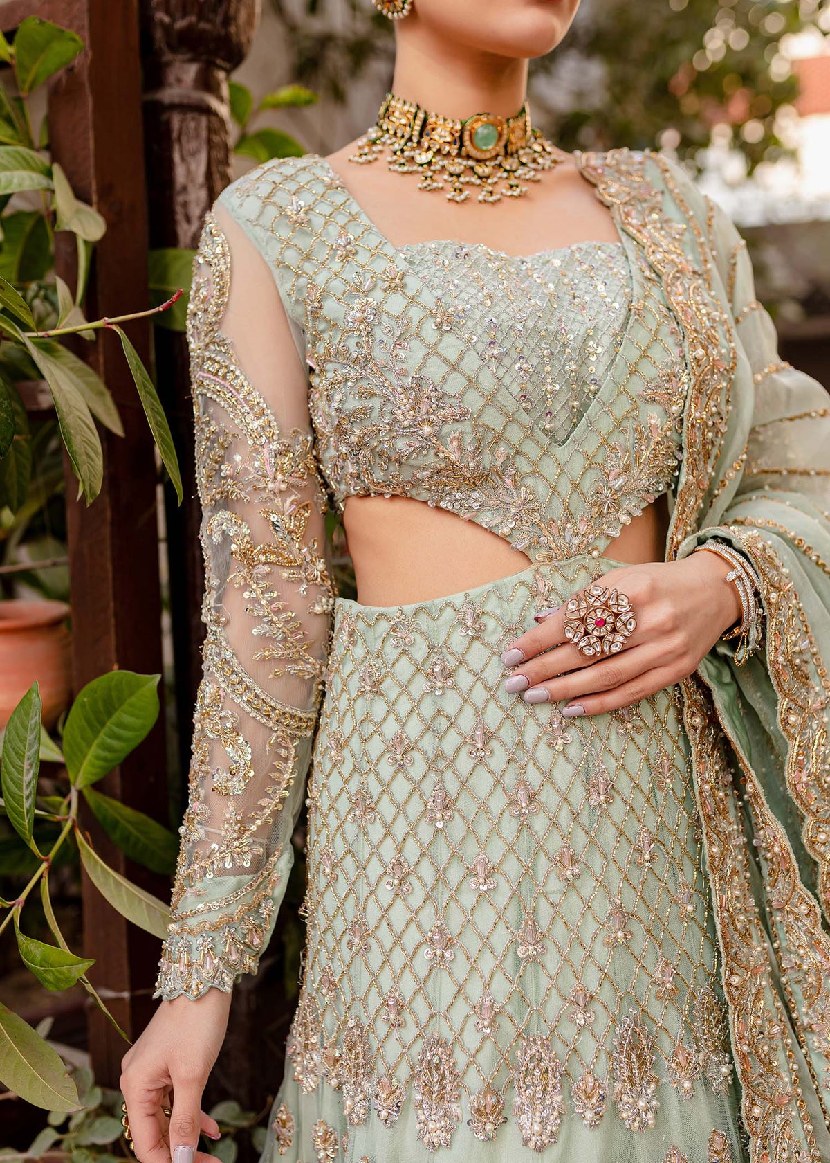 Kanwal Malik | Wedding Formals and Bridals | NAFEESA by Kanwal Malik - Designer Dress - Type: Ladies Clothes - Available at Libayah - 100% Original