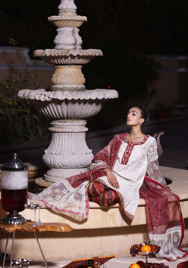 Afrozeh | Basic Pret 26 RTW | NACRE by Afrozeh - Designer Dress  - Type : Ladies Clothes - Available at Libayah - 100% Original 