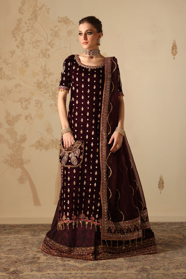 Baroque | Velvet 25 | UF-4313 by Baroque - Designer Dress  - Type : Ladies Clothes - Available at Libayah - 100% Original 
