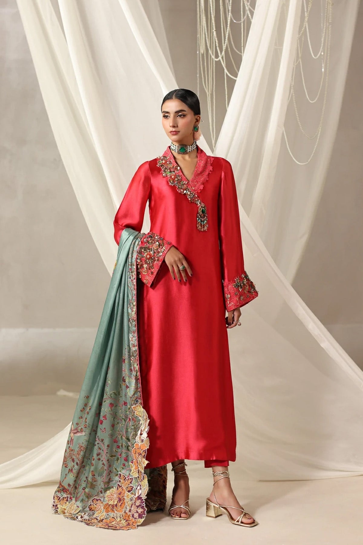 Musferah Saad | Into Twilight | Elara by Musferah Saad - Designer Dress  - Type : Ladies Clothes - Available at Libayah - 100% Original 