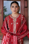 Cross Stitch | Satin De Luxe | RUBY WHISPER by Cross Stitch - Designer Dress - Type: Luxury - Available at Libayah - 100% Original
