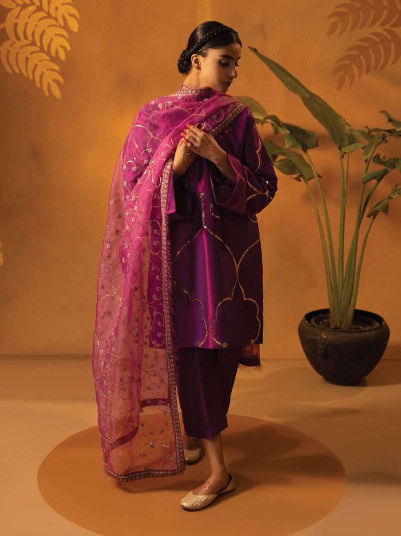 Faiza Faisal | Signature Pret Eid Edit | Zoe by Faiza Faisal - Designer Dress - Type: Ladies Clothes - Available at Libayah - 100% Original