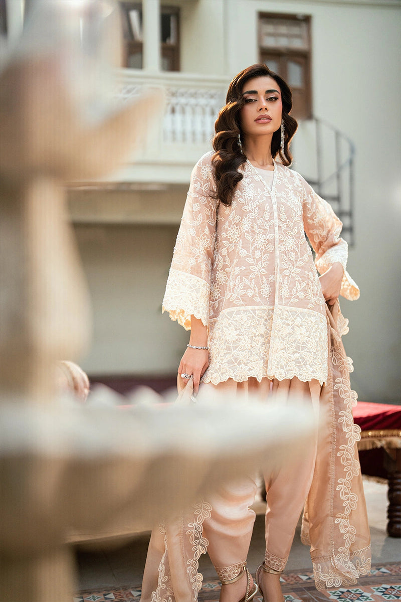 Afrozeh | Basic Pret 26 RTW | NACRE by Afrozeh - Designer Dress  - Type : Ladies Clothes - Available at Libayah - 100% Original 