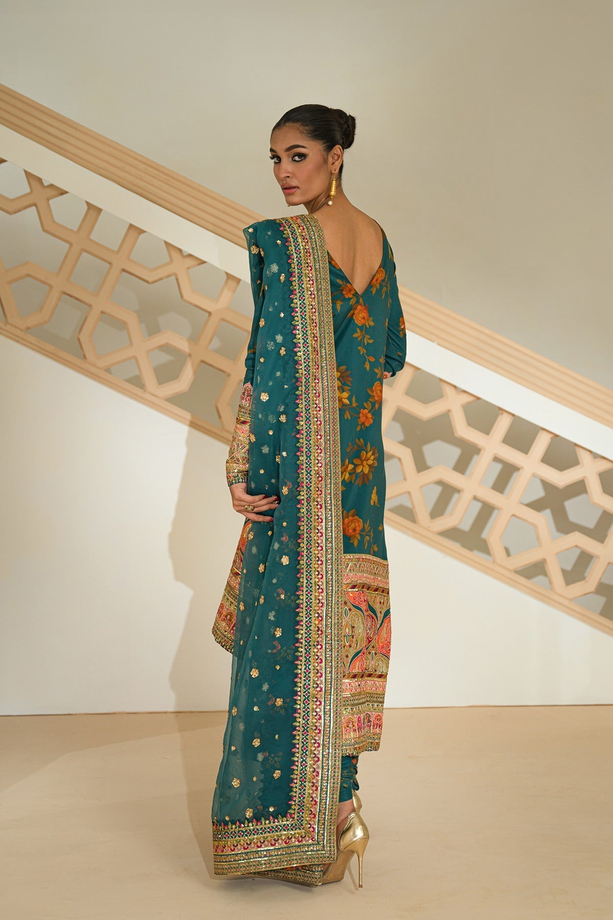 Mina Kashif | Wedding Formals | Mahveer by Mina Kashif - Designer Dress - Type: Formal - Available at Libayah - 100% Original