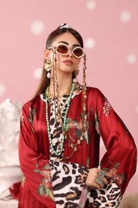 Musferah Saad | Resort Collection | Ruby Safari by Musferah Saad - Designer Dress  - Type : Ladies Clothes - Available at Libayah - 100% Original 