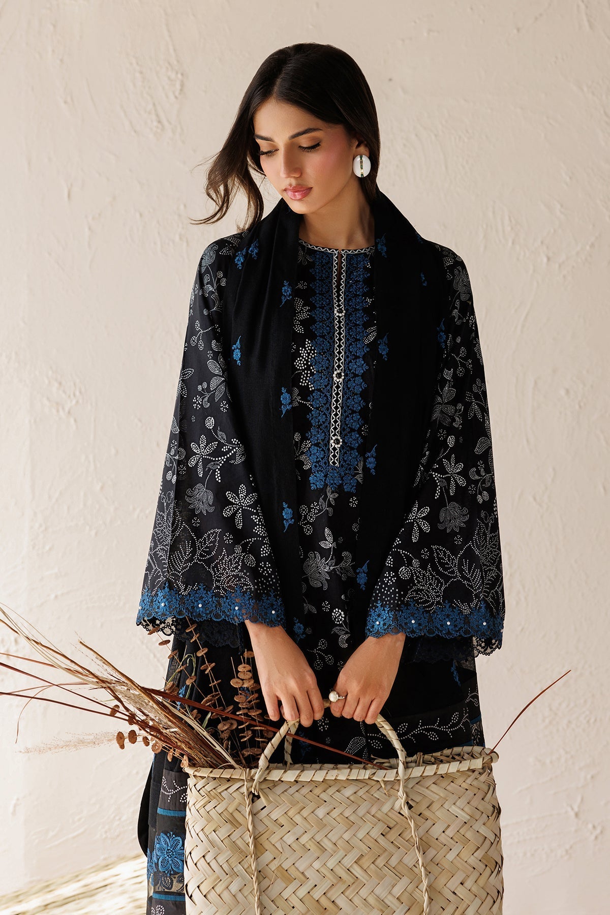 Baroque | Luxury Summer Pret | UF-4518 by Baroque - Designer Dress  - Type : Ladies Clothes - Available at Libayah - 100% Original 