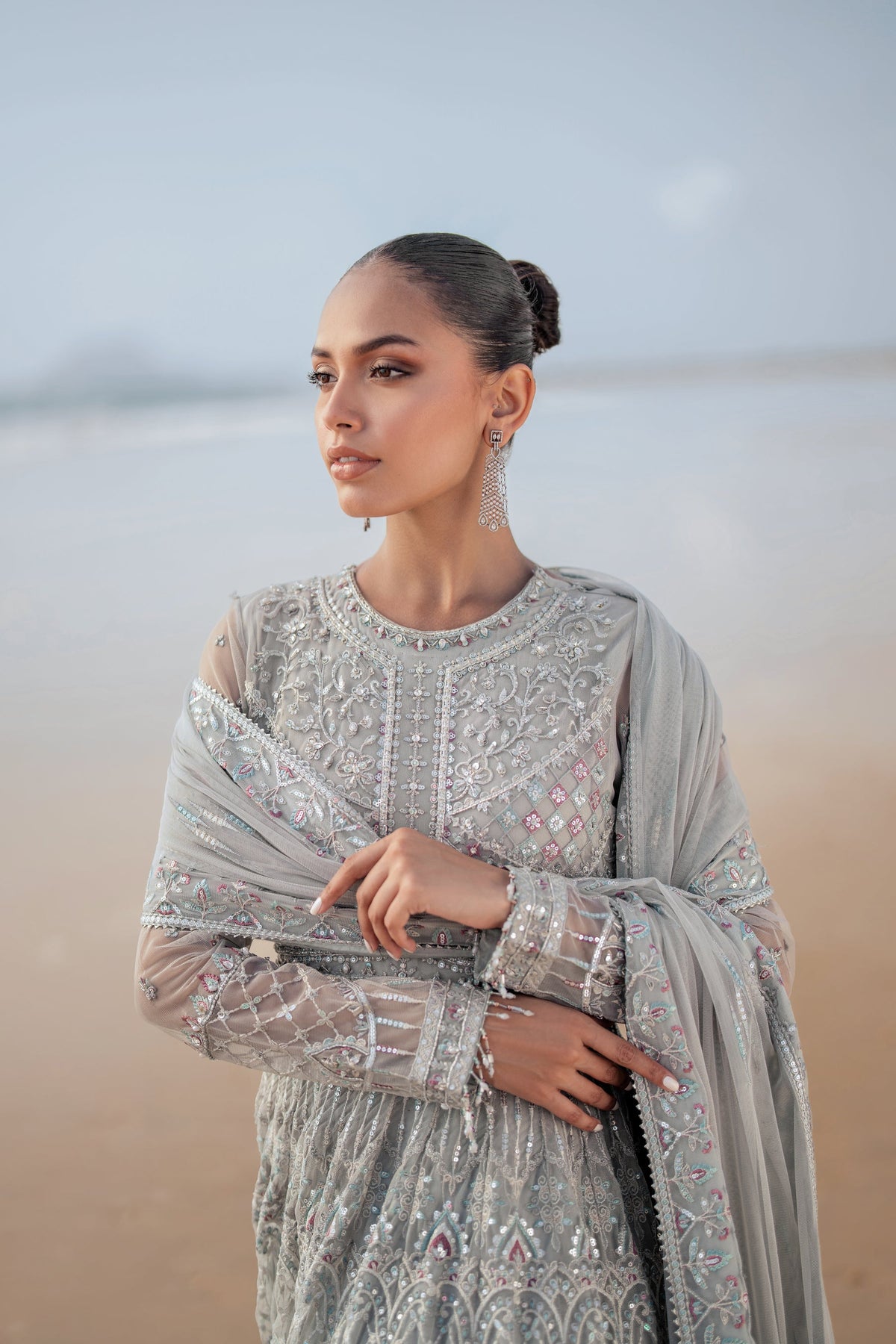 Naqshi | Sahil Kinaray | VALERIA by Naqshi - Designer Dress - Type: Ladies Clothes - Available at Libayah - 100% Original