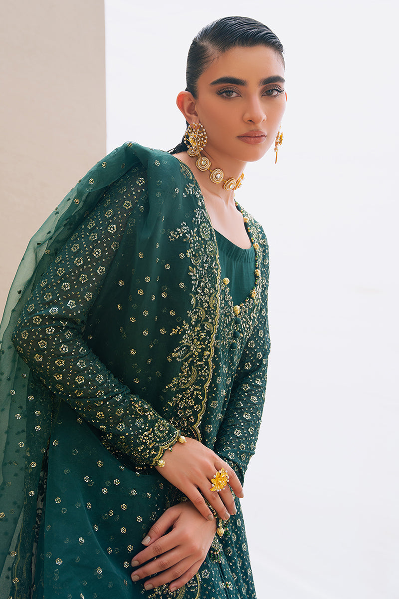 Cross Stitch | Wedding Collection 24 | GREEN SPRING by Cross Stitch - Designer Dress - Type: Formal - Available at Libayah - 100% Original